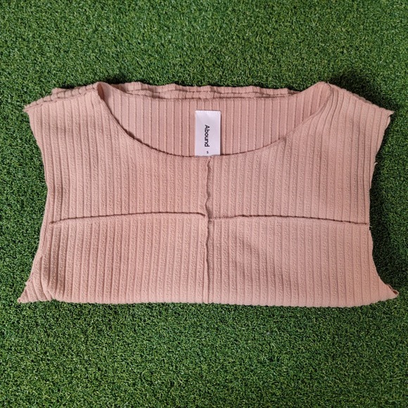 Abound Tops - Abound Ribbed Knit Tank Top‎ Sleeveless Casual Everyday Top Size S